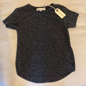 Charcoal gray tee